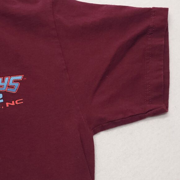 Goodguys Casual Graphic Short Sleeve T Shirt Adult Mens Size Medium M Maroon - Picture 6 of 8